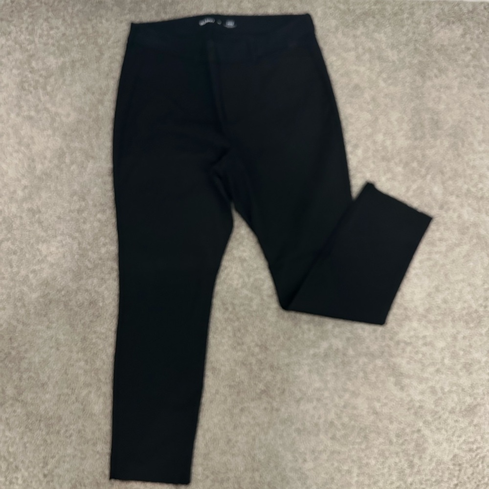 Old Navy Black Ponte Knit Skinny Pants